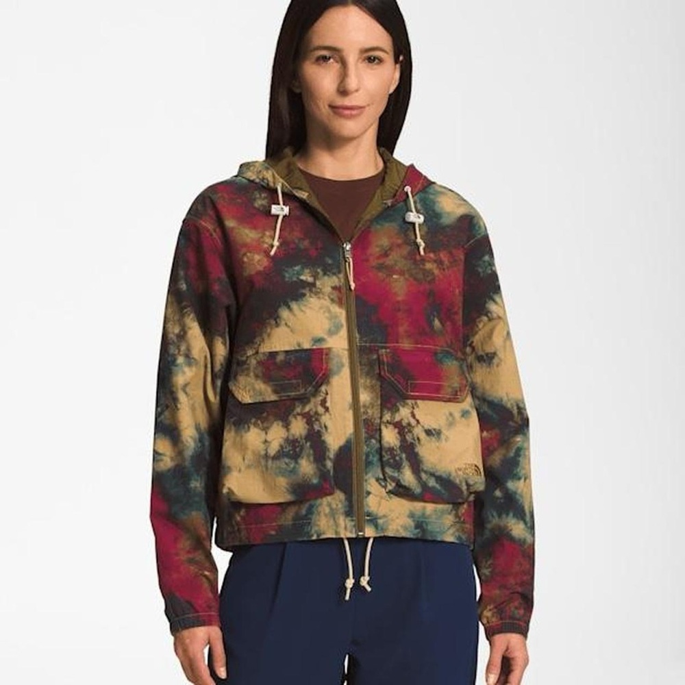 Women’s Printed Ripstop Wind Hoodie